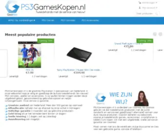 PS3Gameskopen.nl(De PlayStation 3 games en consoles specialist) Screenshot
