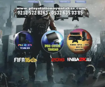 PS3Oyuntakas.com(PLAYSTATION 3 OYUN TAKAS) Screenshot