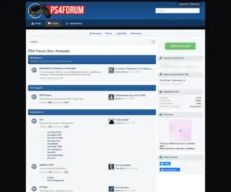 PS4Forum.pl(PS4 Forum (Gry i Konsole)) Screenshot
