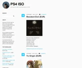 PS4Iso.net(PS4 ISO) Screenshot