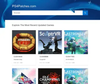 PS4Patches.com(PS4Patches) Screenshot