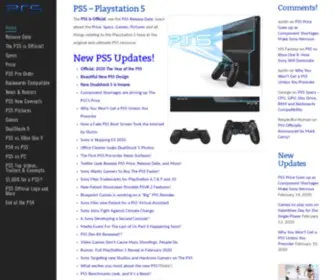 PS5Playstation5.com(PS5 News) Screenshot