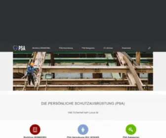 Psa-Richtlinien.de(Infoportal zur PSA) Screenshot