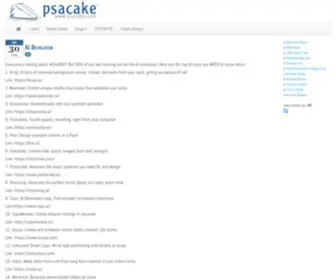 Psacake.com(You're kinda) Screenshot
