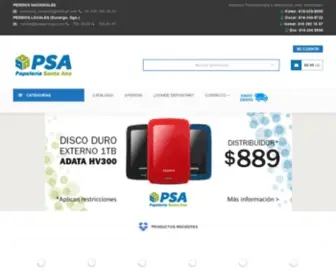 Psacomputoypapeleria.com(PSA Computo y Papeleria Home) Screenshot