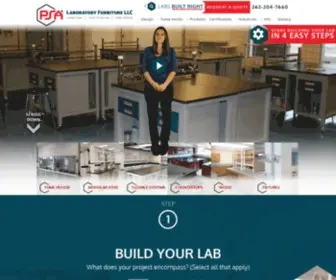 Psalaboratoryfurniture.com(PSA Laboratory Furniture) Screenshot