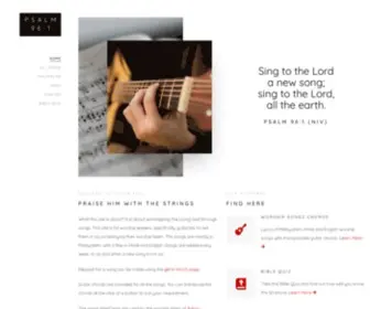 Psalm96One.com(Guitar Chords) Screenshot