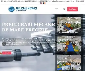 Psapet.ro(Prelucrari Mecanice) Screenshot