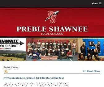 Psarrows.com(Preble Shawnee Local Schools) Screenshot