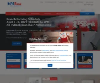 Psbank.com.ph(Psbank) Screenshot