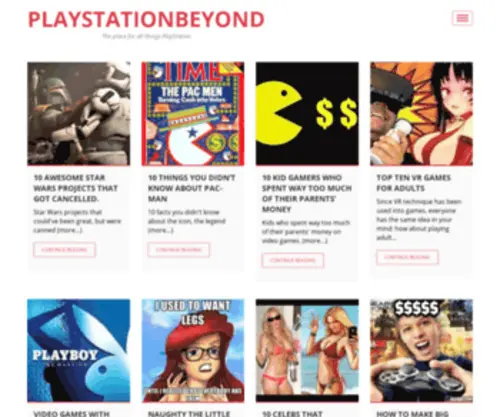 Psbeyond.com(PlayStation Beyond) Screenshot