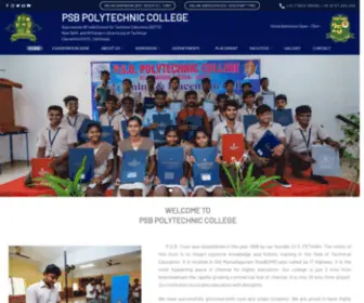 PSbpolytechnic.com(PSB Polytechnic College) Screenshot