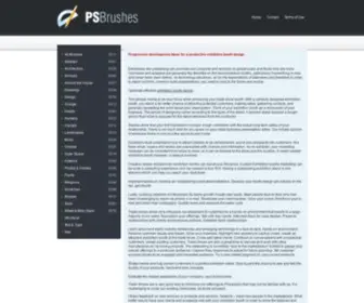PSbrushes.net(PS Brushes.net) Screenshot