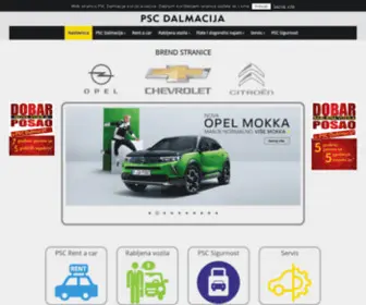 PSC-Dalmacija.hr(PSC Dalmacija) Screenshot