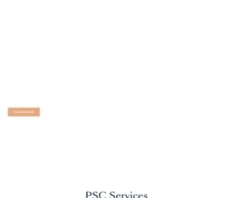 PSC-GRP.com(People Science Creation) Screenshot