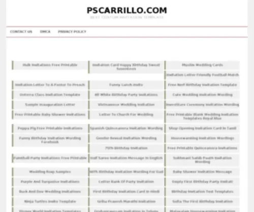 Pscarrillo.com(Pscarrillo) Screenshot
