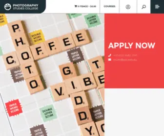 PSC.edu.au(Photography Studies College) Screenshot