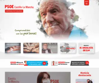 PSCM-Psoe.com(PSOE de Castilla) Screenshot