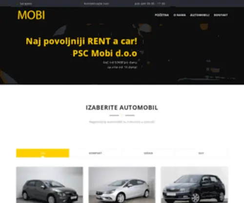 PScmobi.ba(Rent a car) Screenshot