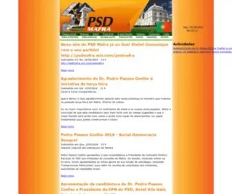 PSD-Mafra.com(See related links to what you are looking for) Screenshot