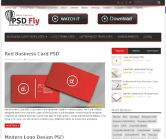 PSDFLY.com(PSD Fly) Screenshot