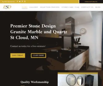 PSDgranite.com(Kitchen Countertops) Screenshot