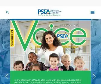 Psea.org(PSEA Home) Screenshot