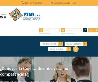 Pseaconsultores.com(PSEA SAS) Screenshot