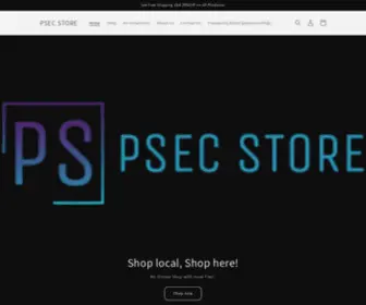 PsecStore.com(PSEC STORE) Screenshot