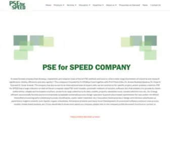 Pseforspeed.com(The vision of pse for speed) Screenshot