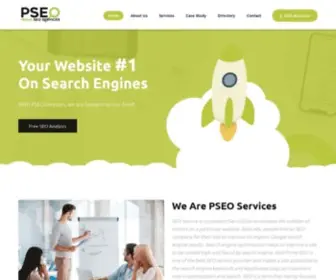 Pseoservices.com(Prime SEO Services) Screenshot