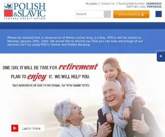 PSfcu.com(Credit Union Banking Services) Screenshot