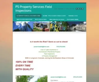 Psfieldservicesfs.com(PS Property Services Field Inspections) Screenshot