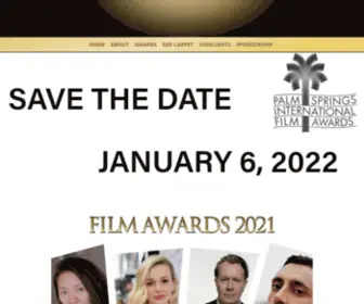 Psfilmfestawards.org(Palm Springs International Film Festival Awards Gala) Screenshot