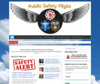 PSflight.org(Public Safety Flight) Screenshot