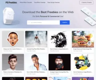 PSfreebies.com(PS Freebies) Screenshot