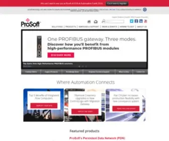 PSFT.com(IIOT connectivity starts with ProSoft) Screenshot