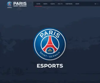 PSG-Esports.com(Psg esports) Screenshot