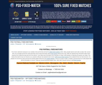 PSG-Fixed-Match.com(Psg 1x2) Screenshot