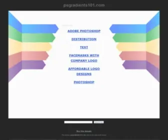 PSgradients101.com(Photoshop Gradients) Screenshot