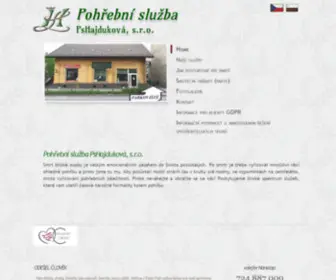 PshajDukova.cz(Pohřební) Screenshot