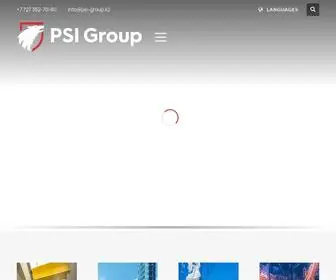 Psi-Group.kz(PSI Group) Screenshot