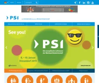 Psi-Network.de(Das Promotional Product Institute (PSI)) Screenshot