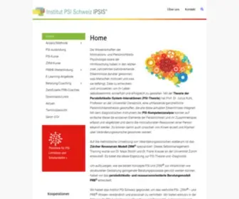 Psi-SChweiz.ch(IPSIS®) Screenshot