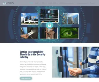 Psialliance.org(Physical Security Interoperability Alliance) Screenshot