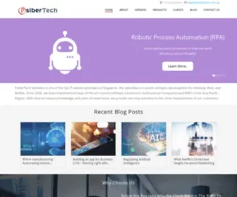 Psibertech.com.sg(Technology company) Screenshot