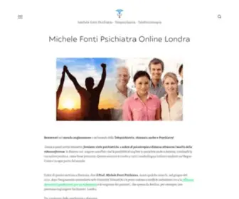 Psichiatriaonlinemichelefontilondra.com(Michele fonti psichiatra londra) Screenshot