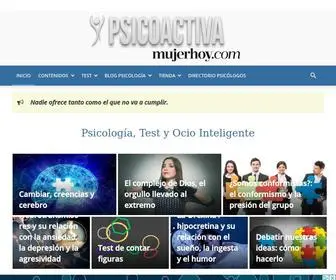 Psicoactiva.com(Psicología) Screenshot