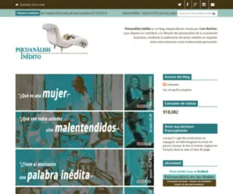 Psicoanalisisinedito.com(Psicoanálisis) Screenshot