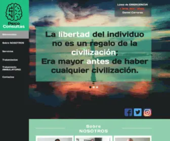Psicoconsultas.net(Adobe Muse Free Theme) Screenshot